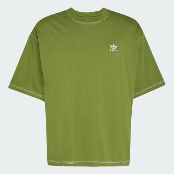 สีเขียว เสื้อยืด Trefoil Essentials