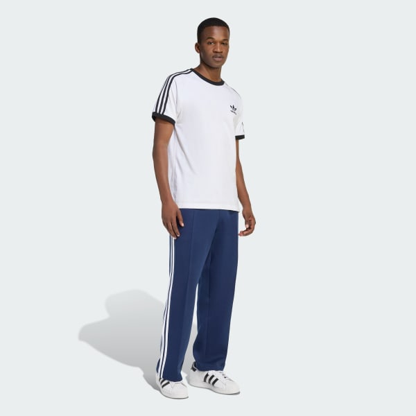 Bleu Pantalon de survêtement baggy spacer Adicolor