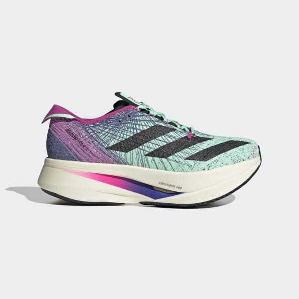 adidas Adizero Prime X Strung Running Shoes - Turquoise | Unisex | adidas US