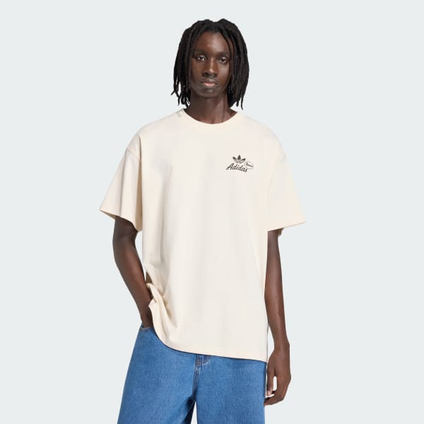 White Vintage Records Graphic T-shirt