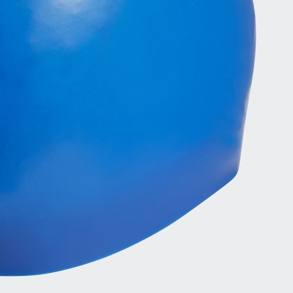 Bleu Bonnet de bain silicone Logo GLE89