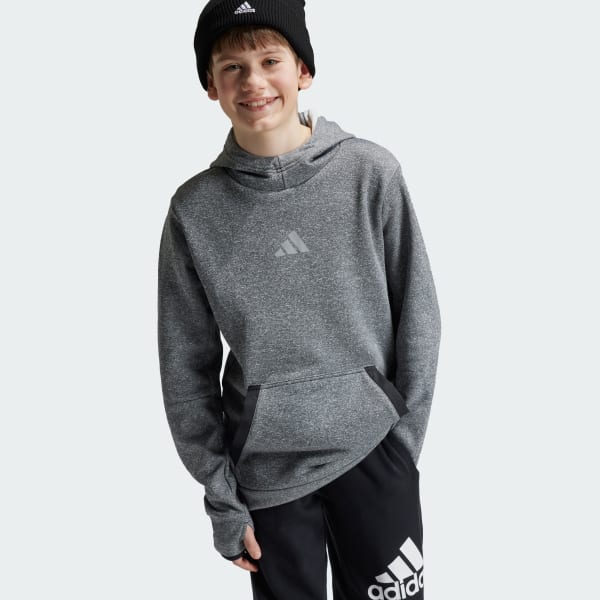 Μαύρο Fleece Hoodie Kids