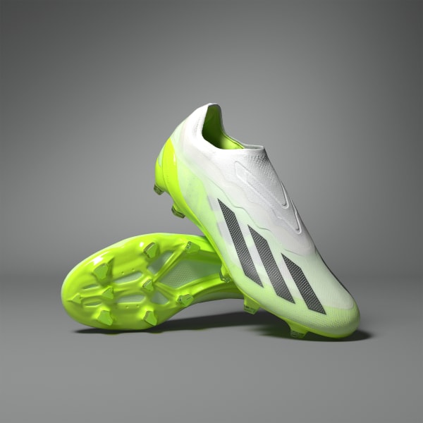 nuestra Cuando cebra adidas X Crazyfast.1 Laceless Firm Ground Soccer Cleats - White | Unisex  Soccer | adidas US