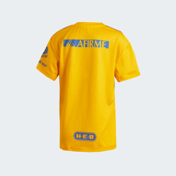 Amarillo Jersey Uniforme de Local Tigres UANL 22/23