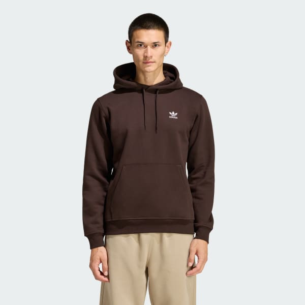 Brown Trefoil Essentials Hoodie