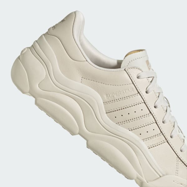 Adidas superstar weave heren beige 2025