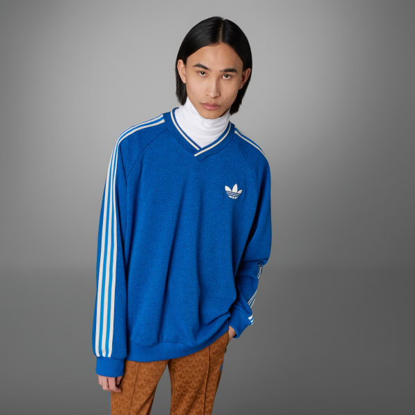adidas Adicolor 70s Vintage Sweatshirt - Blue | Men's Lifestyle 