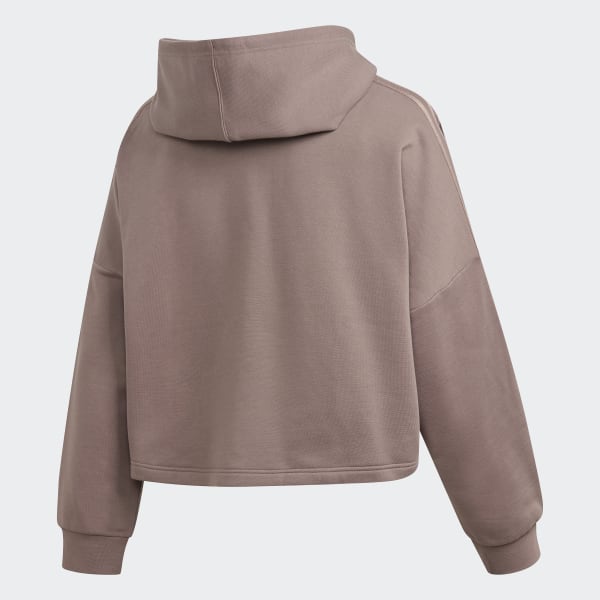 adidas Cropped Hoodie (Plus Size 