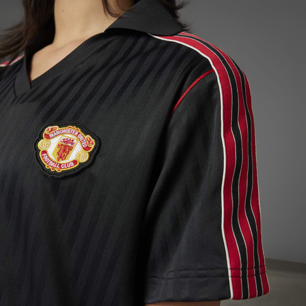 【ADIDAS】Manchester United Terrace Icon Dress JF0385 Manchester United Terrace Icons Dress - Black | adidas Hong Kong
