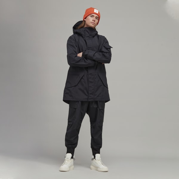 Sort Classic Bonded Ripstop Hooded parka TM782