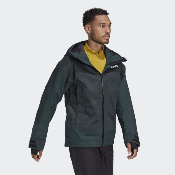 Green Terrex 2-Layer Insulated Snow Graphic Jacket