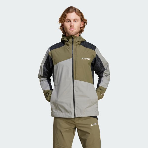 gris Veste TERREX Xperior Hybrid RAIN.RDY