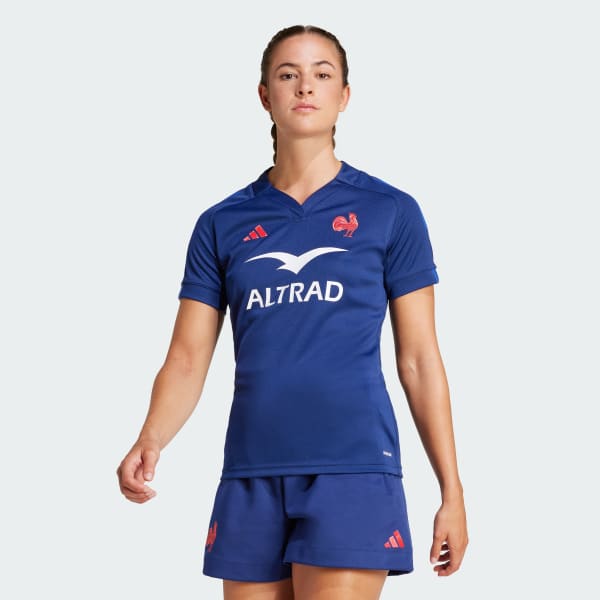 Blu Maglia da rugby Home France