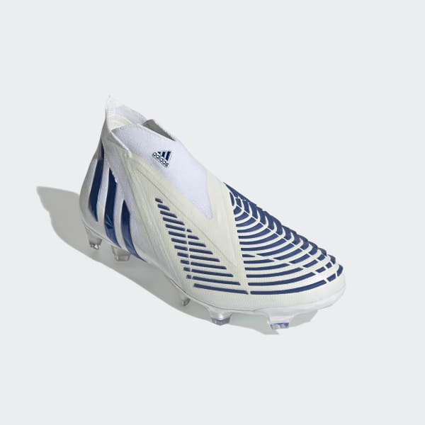 Branco Chuteira Predator Edge+ Campo