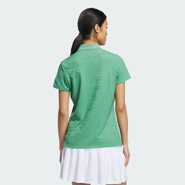Verde Playera Polo Ultimate365 Jacquard