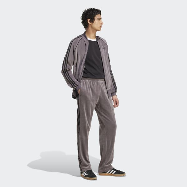 TTT MSW ティー Velours Track Suit Jacket L adidas SST Adicolor Velour Track Top - Grey | Free Shipping with