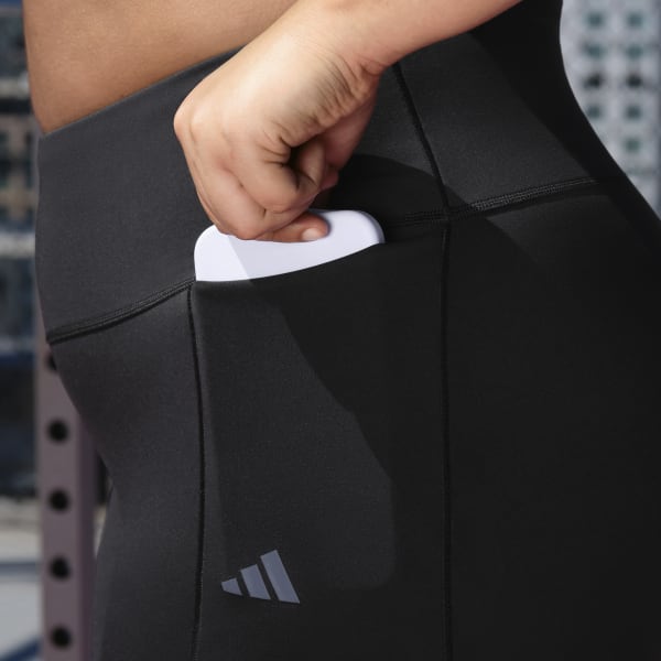 adidas Optime Training Luxe 7/8 Leggings - Brown