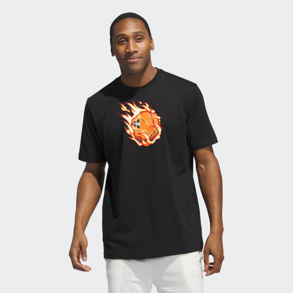 adidas Dame Logo Tee Black adidas Philippines