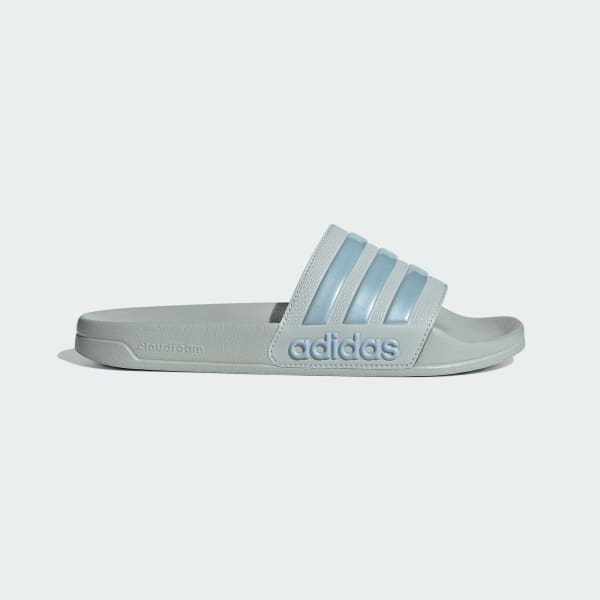 Grey Adilette Shower Slides