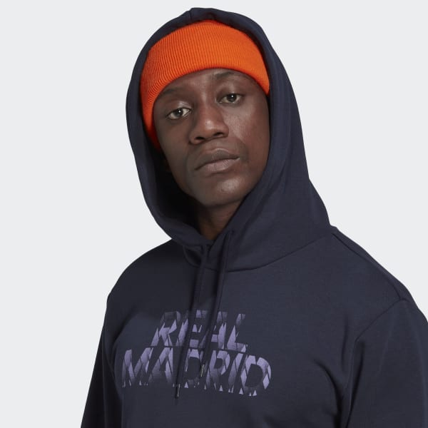 Blue Real Madrid DNA Graphic Hoodie VB054