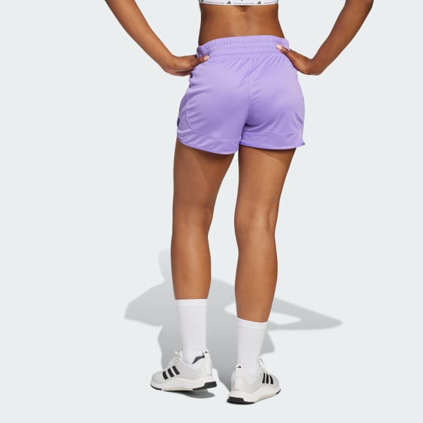 Violeta Shorts Pacer Essentials Tejidos Corte Alto