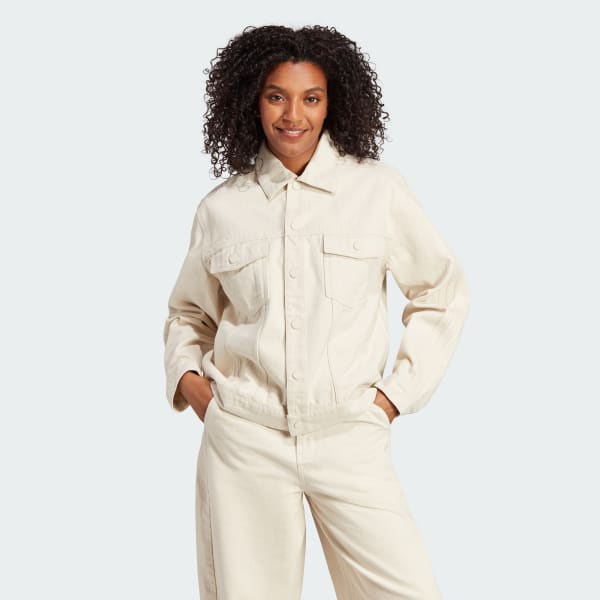 Jaqueta Jeans adidas Originals x KSENIASCHNAIDER Multicores adidas adidas Brasil