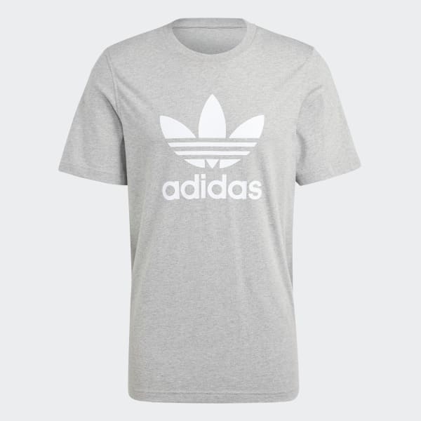 Grey Adicolor Classics Trefoil Tee