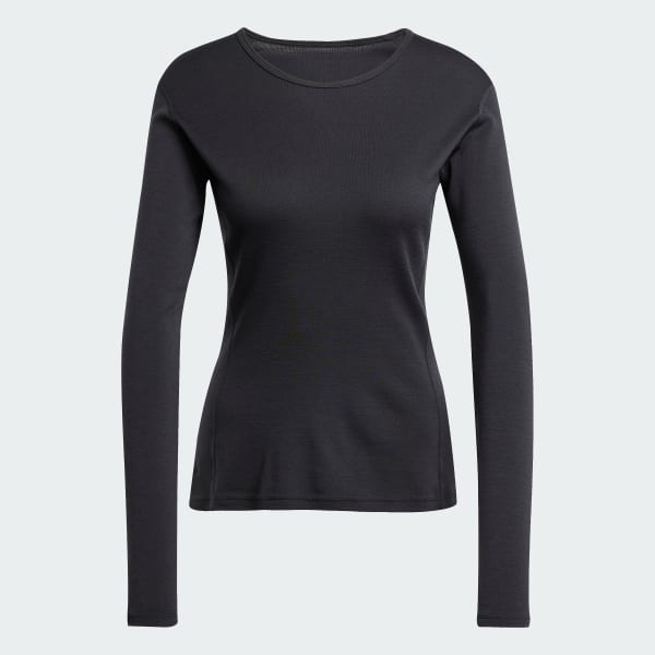 Czerń KOSZULKA XPERIOR MERINO 260 BASE LAYER LONG SLEEVE