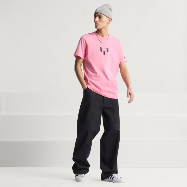 Rose T-shirt Messi Graphic