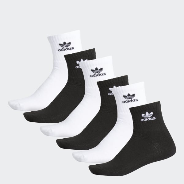 Trefoil Quarter Socks 3 Pairs