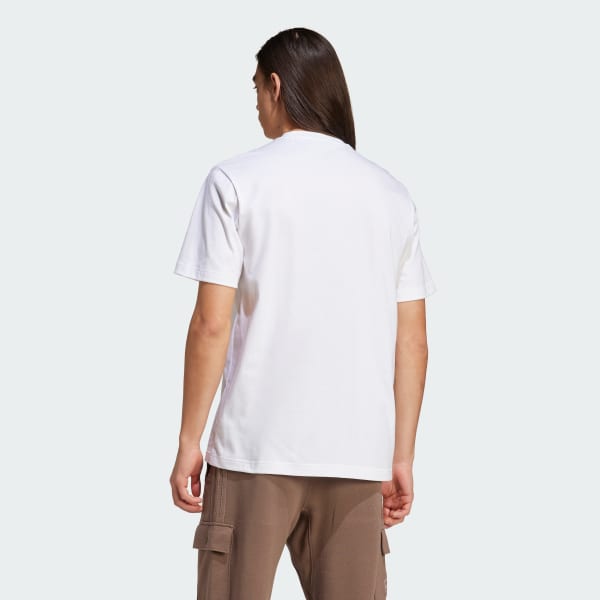 Blanco Camiseta Positivity Graphic