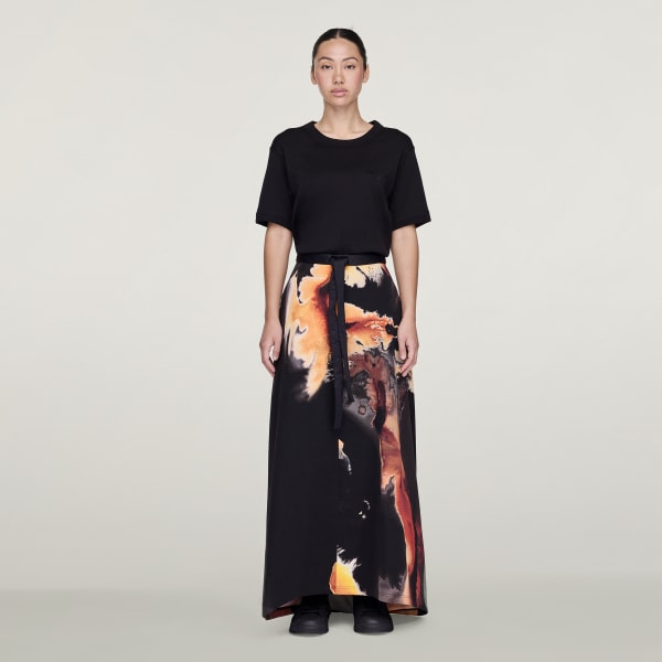 adidas Y-3 AOP Track Skirt - Black | Free Shipping with