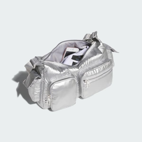 Silver FUSTL SHLDR BAG