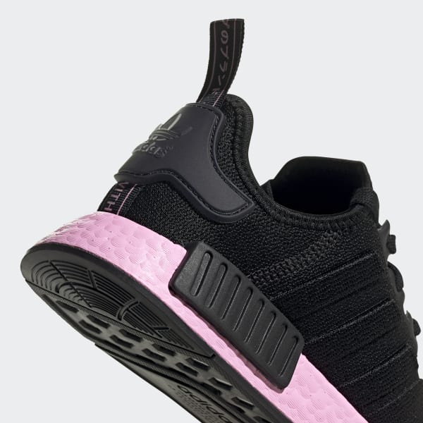 NMD R1 Black and Pink Shoes | adidas 