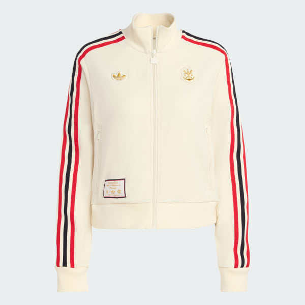 Branco Jaqueta Icons CR Flamengo