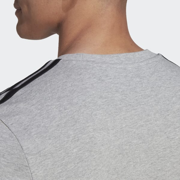 Gra Essentials 3-Stripes T-skjorte