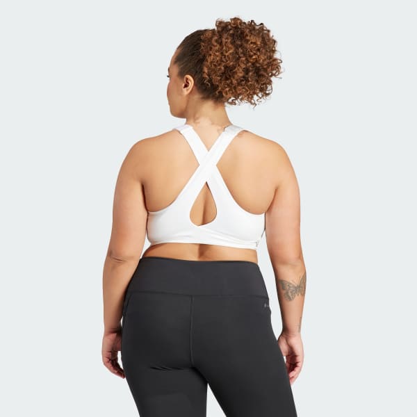 White Collective Power Fastimpact Luxe High-Support Bra (Plus Size)