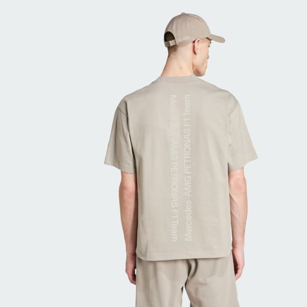 Beige Mercedes - AMG Petronas Formula One Team Premium Sweat Tee