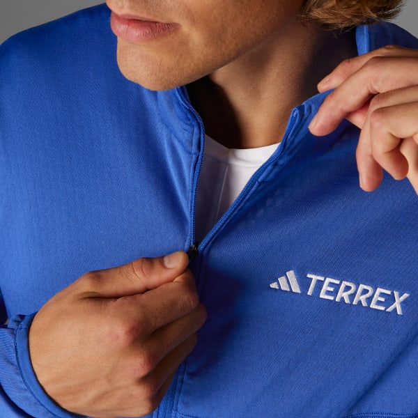 modrá Bunda Terrex Xperior Climawarm Light Fleece