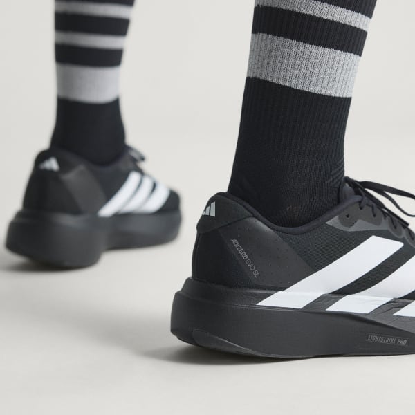 adidas Adizero EVO SL Shoes - Black | Free Shipping with adiClub