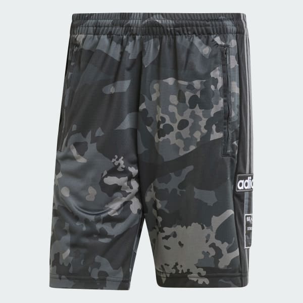 Schwarz Camo Shorts