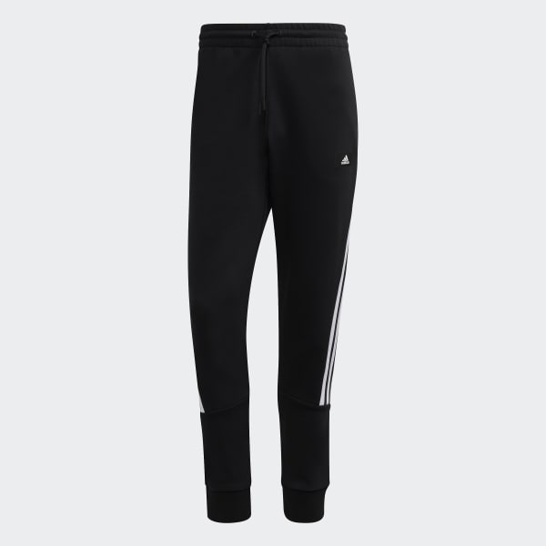 Negro Pants adidas Sportswear Future Icons 3 Franjas BW352