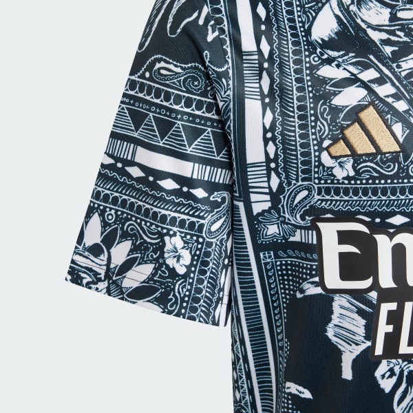 adidas Arsenal Ian Wright Pre-Match Jersey Kids - Black