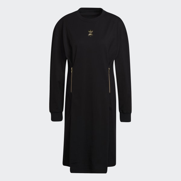 Black Long Sleeve Dress CD382