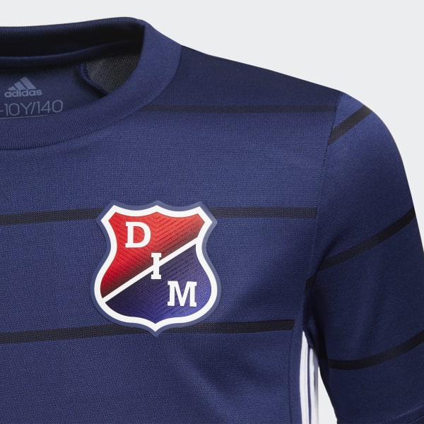 Azul Camiseta De Visitante DIM Niño