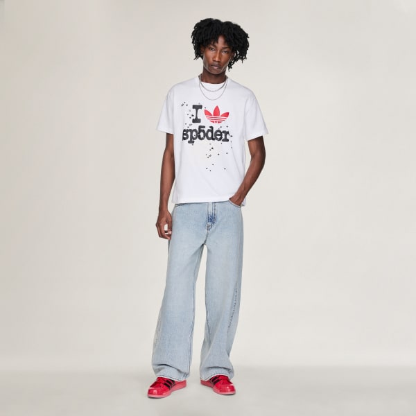 bílá TRIČKO ADIDAS SP5DER