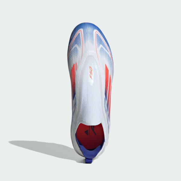 blanc Chaussure sans lacets F50 Pro Terrain souple Enfants