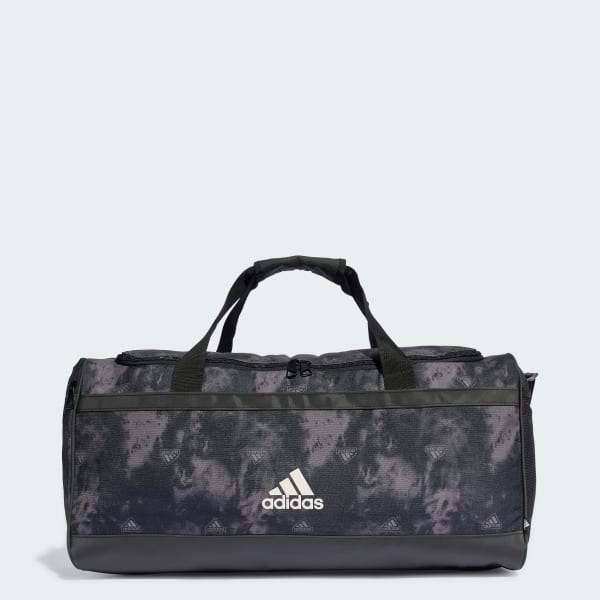 adidas Linear Graphic Duffel Medium Black adidas Belgium