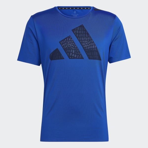 modrá Best of adidas Training T-Shirt VU316