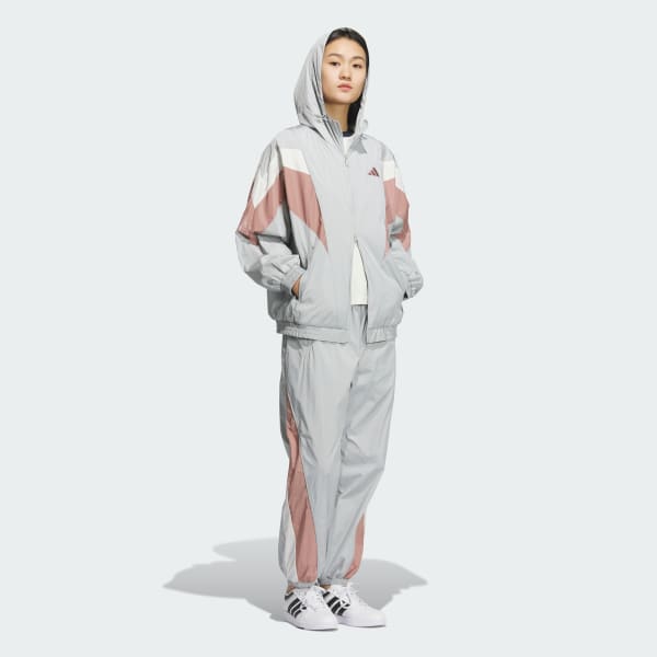 グレー STADIUM CHROME ウーブンジャケット